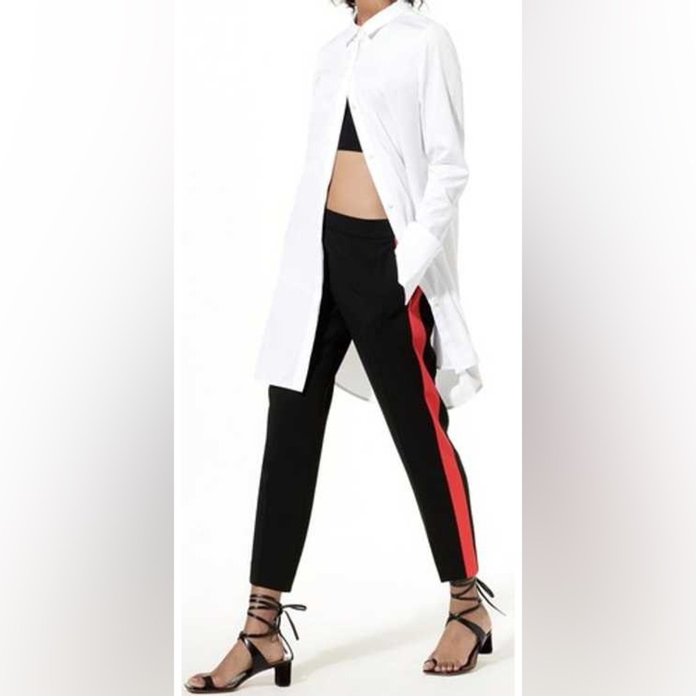 Babaton Conan side stripe trousers size 10
